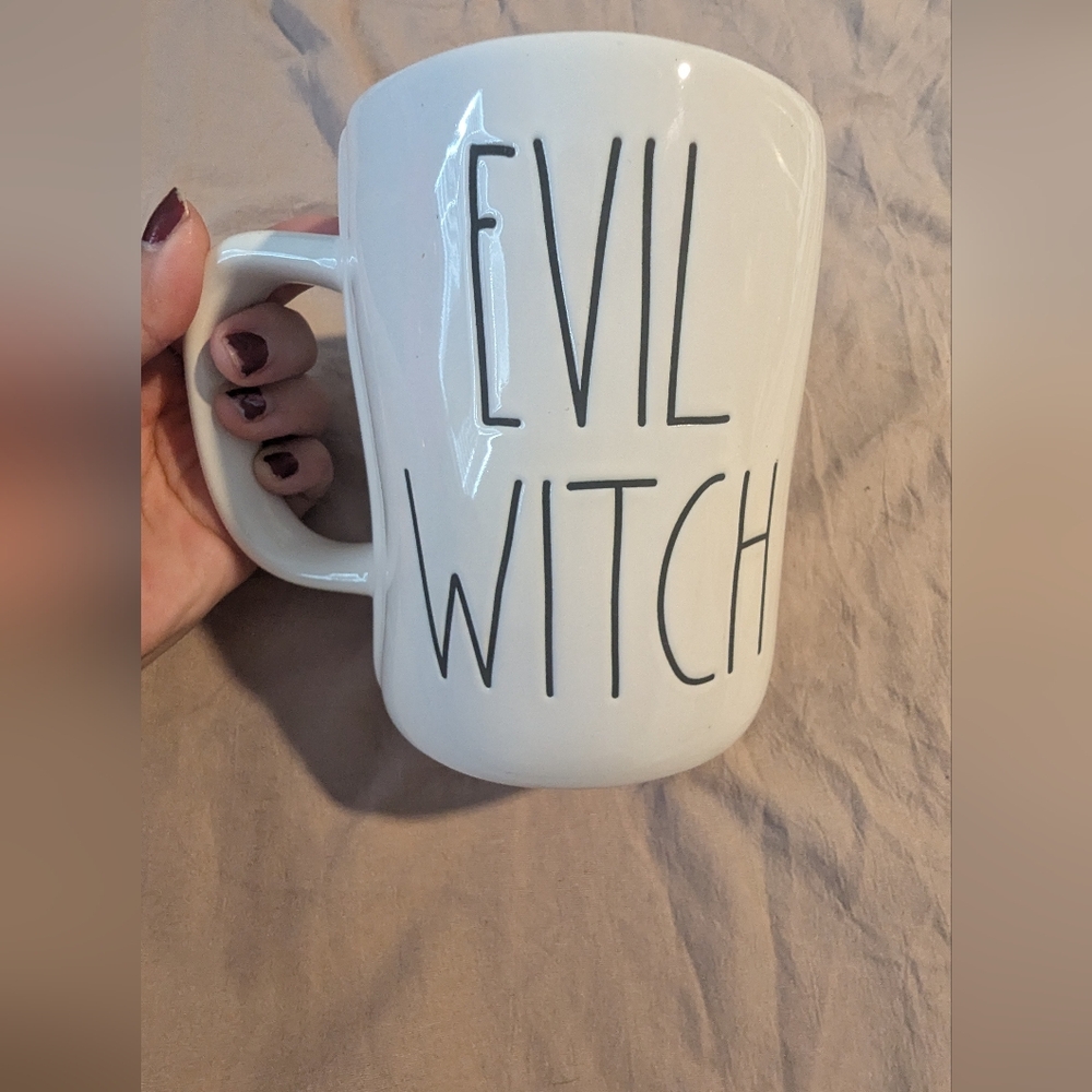 White 'Evil Witch' Mug